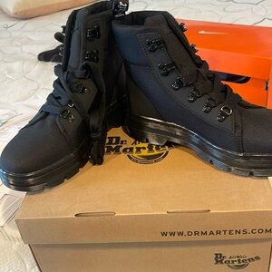 Dr. Martens Black Combat Boots